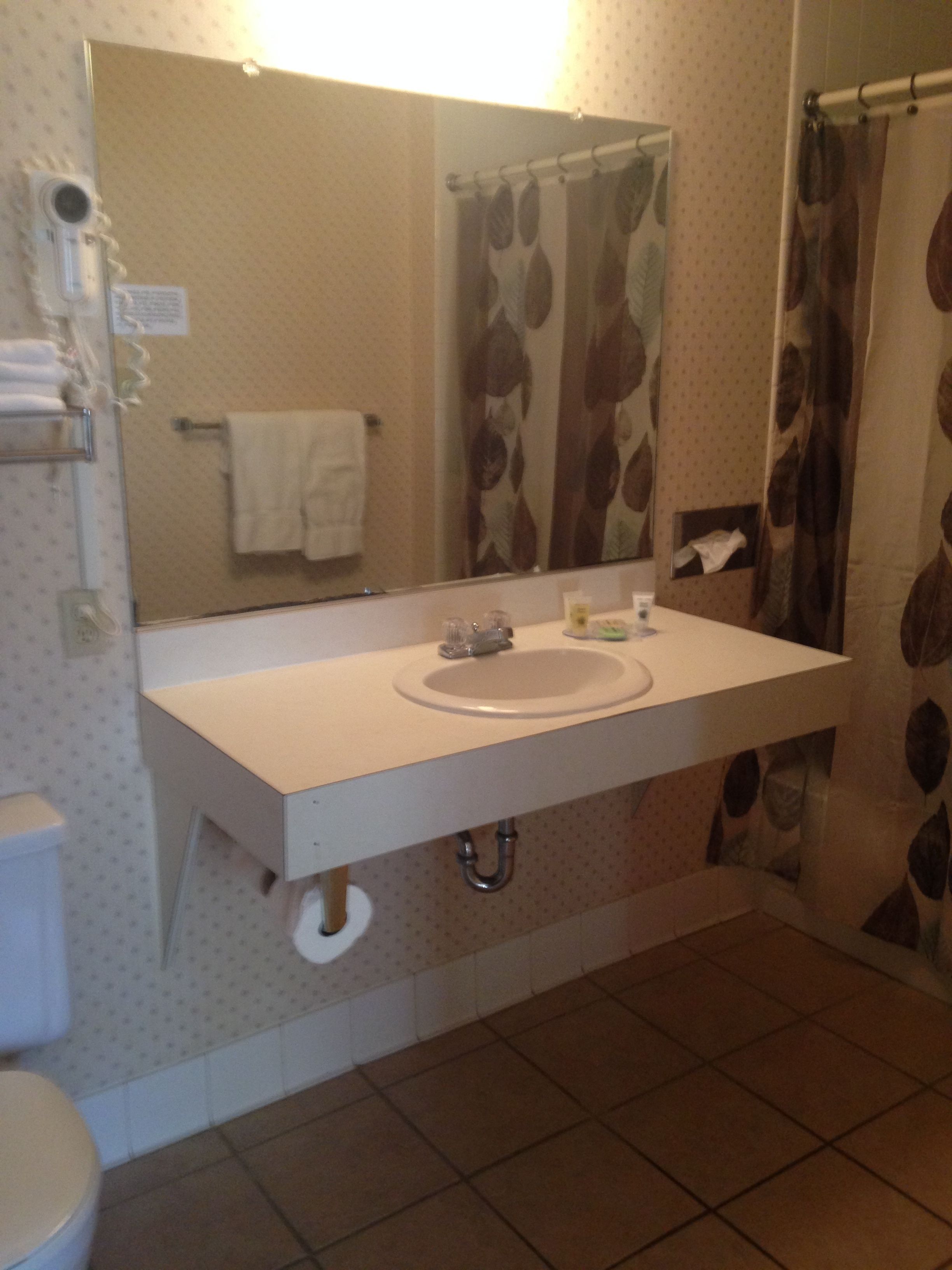 two double queen suite | bathroom sink