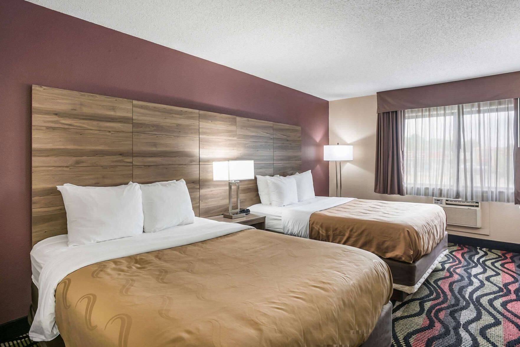 Desk, blackout drapes, iron/ironing board, free WiFi