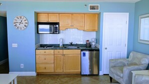 Individually decorated, individually furnished, iron/ironing board