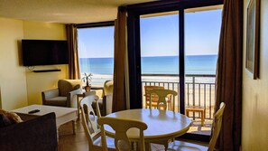 Deluxe Suite, 2 Double Beds with Sofabed | Individually decorated, individually furnished, iron/ironing board - Shell Island Resort - All Oceanfront Suites (Wrightsville Beach)