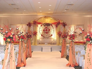 Indoor wedding