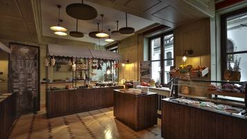 Daily buffet breakfast (EUR 34 per person)