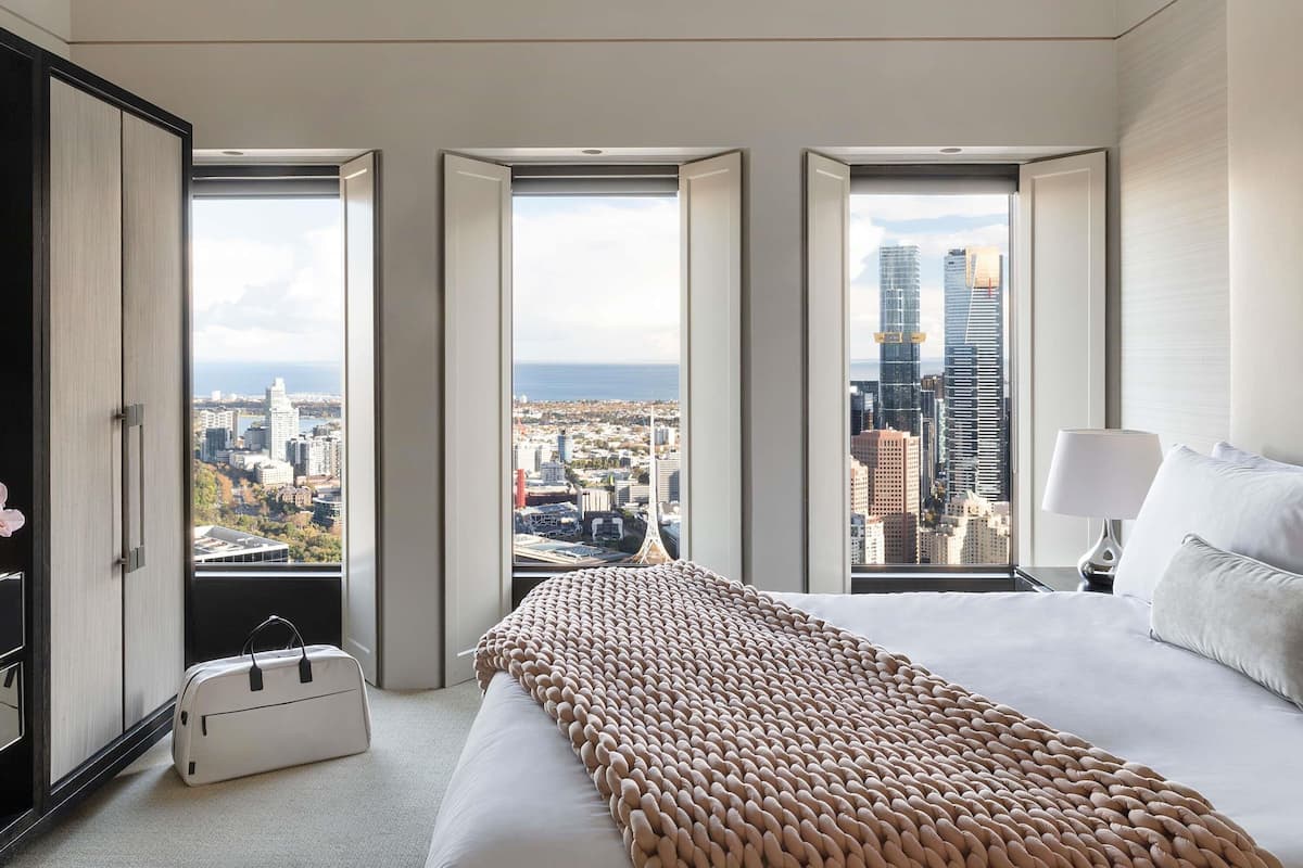 Ambassador King Suite Club Sofitel with Corner Bay Views | 1 bedroom, premium bedding, pillow-top beds, minibar