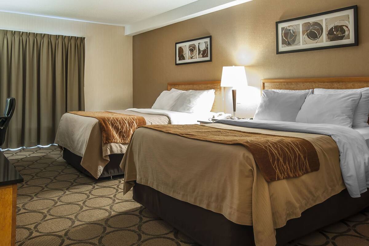 Premium bedding, pillowtop beds, individually furnished, desk