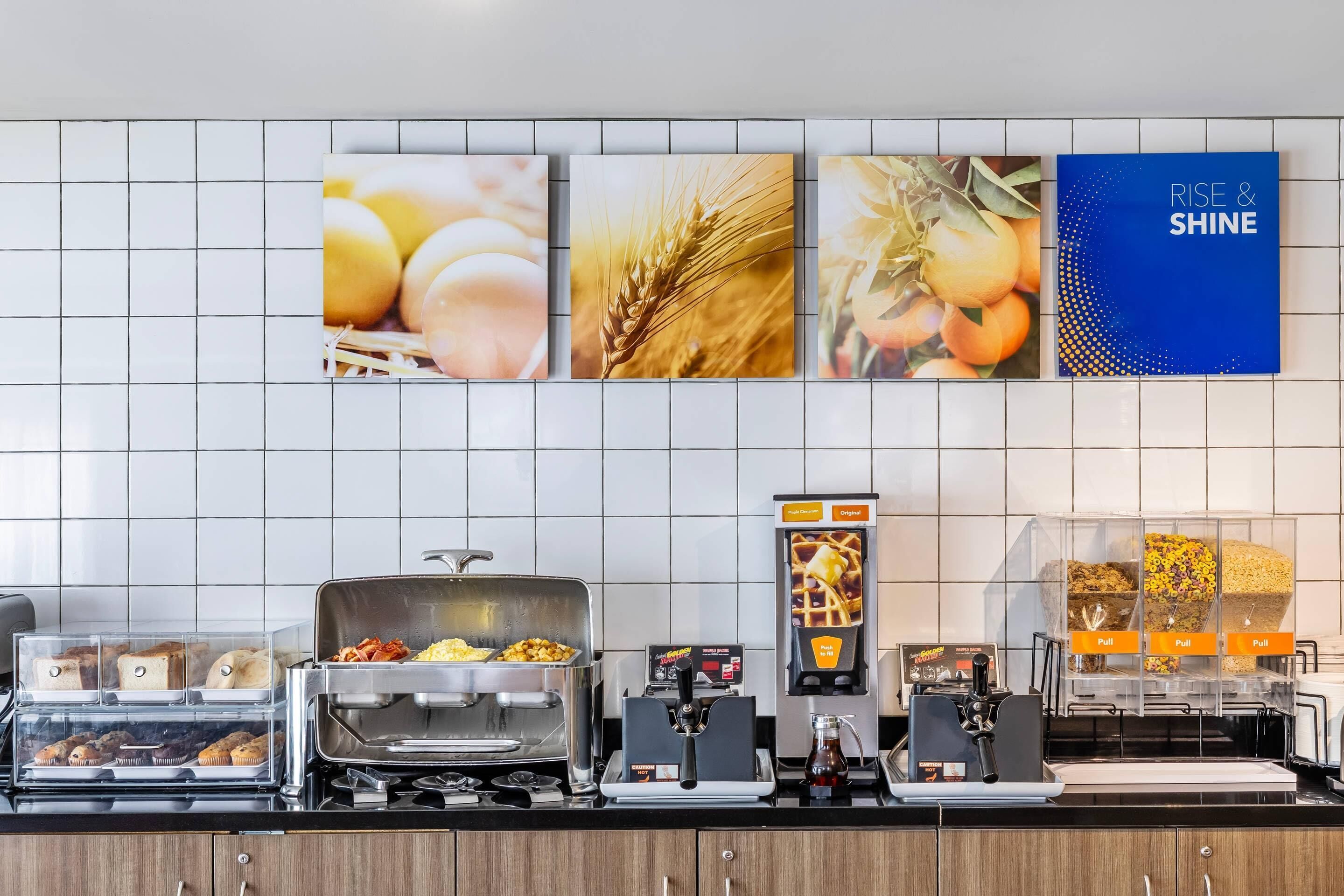 Free daily full breakfast 