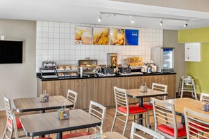 Free daily full breakfast