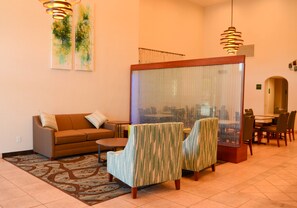 Àrea amb seients del vestíbul