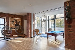 Lobby sitting area