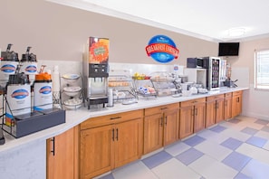 Petit déjeuner buffet compris tous les jours