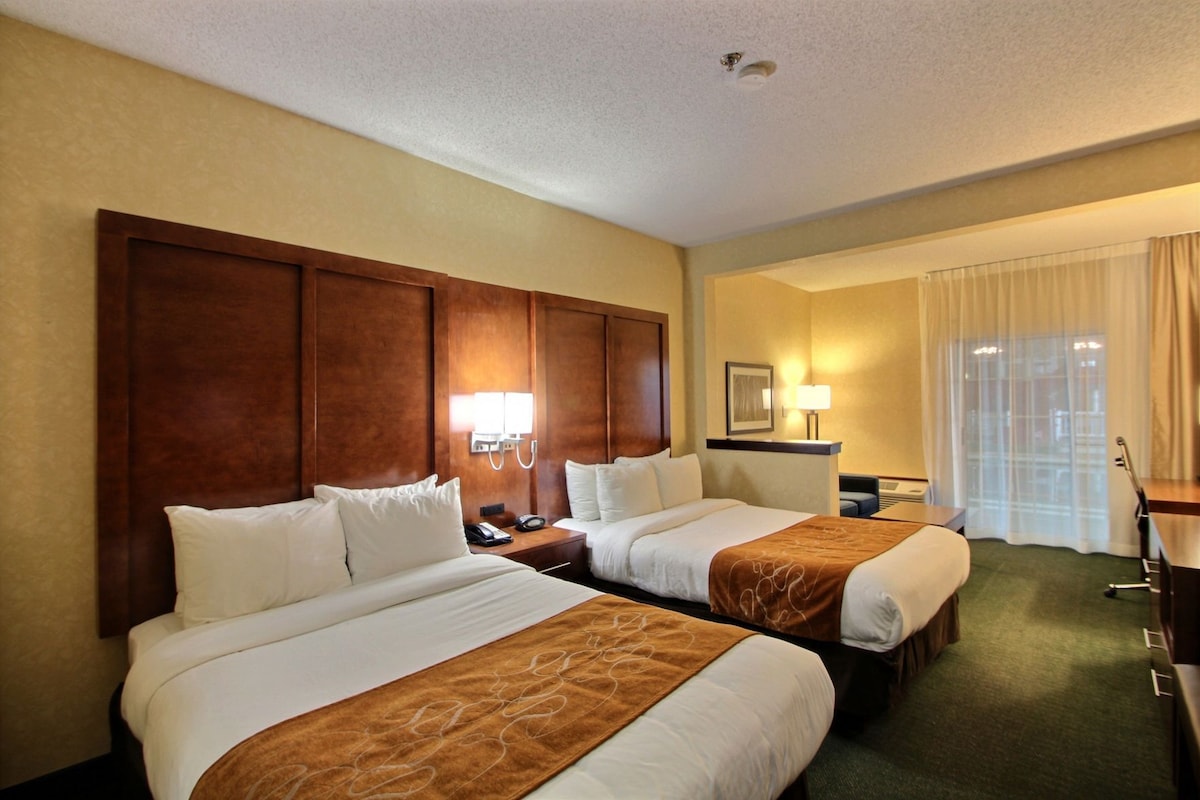 Ropa de cama de alta calidad y camas con pillow-top