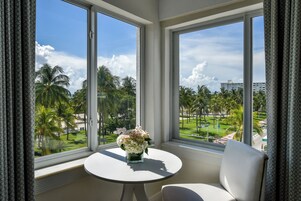 1 bedroom, Frette Italian sheets, premium bedding, down comforters