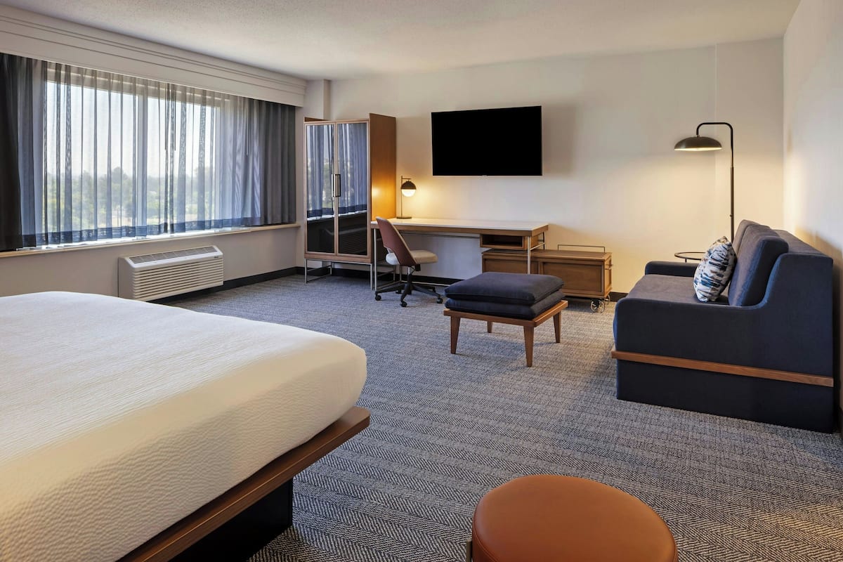 Junior-Suite, 1 King-Bett und Schlafsofa, Nichtraucher