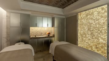 Couples treatment room(s), sauna, body treatments, aromatherapy