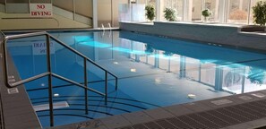 Indoor pool, a heated pool