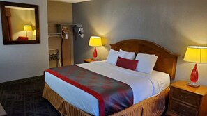 In-room safe, desk, laptop workspace, blackout curtains - Ramada by Wyndham Barstow (Barstow)