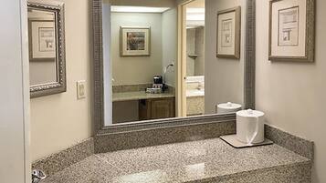 Suite, 1 Bedroom, Jetted Tub | Bathroom sink