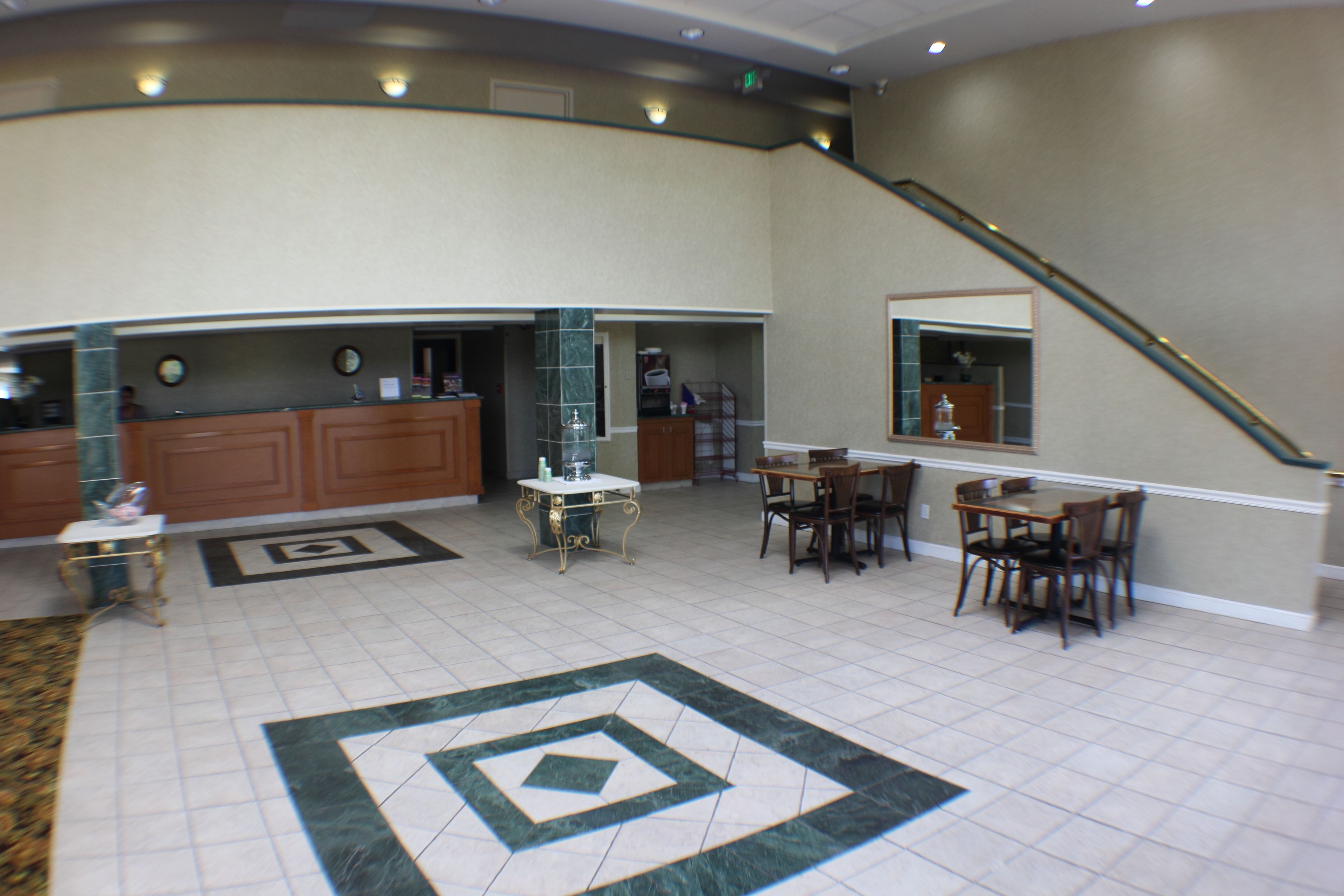 Zona de estar del vestíbulo