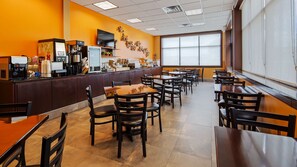 Free daily full breakfast