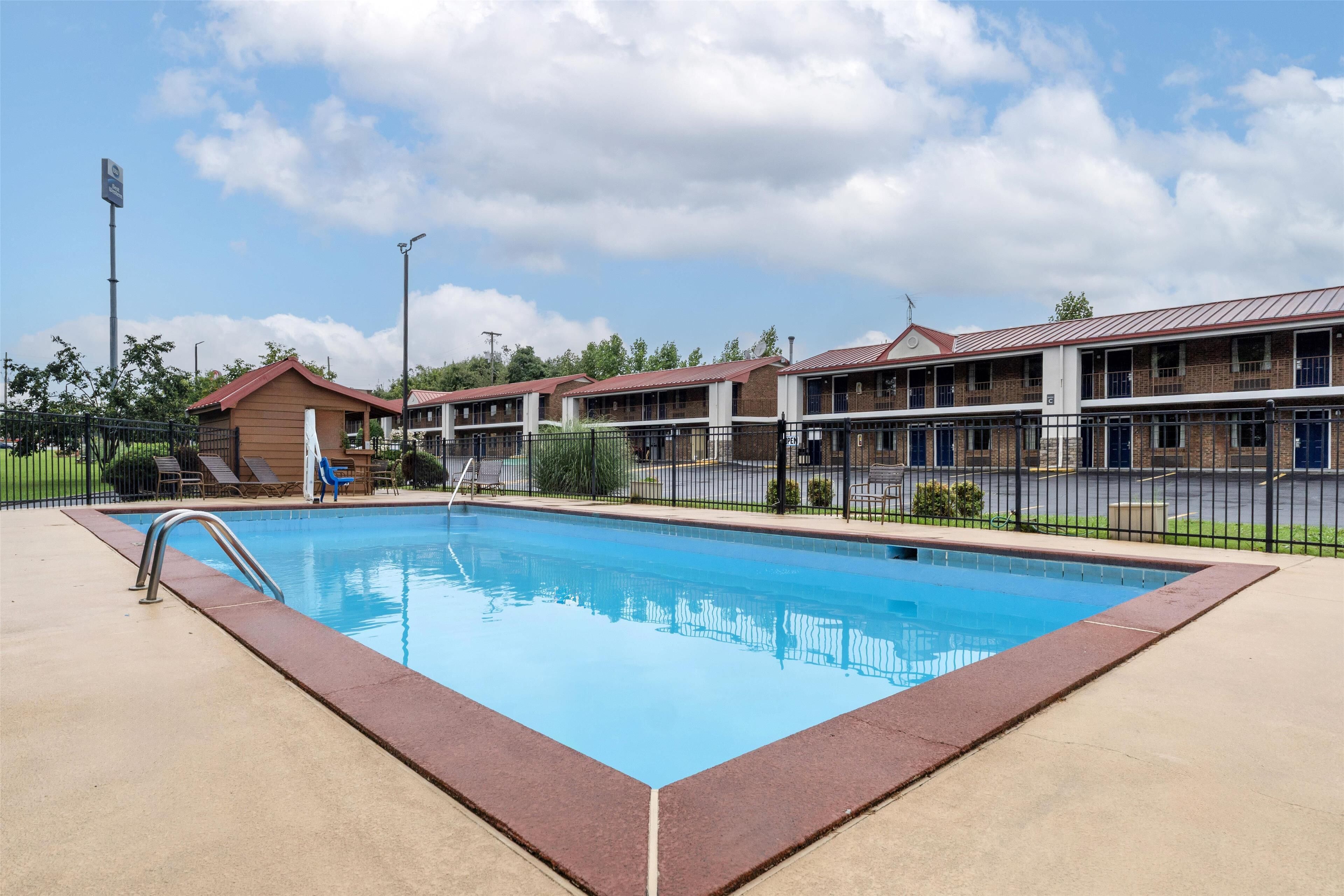 Seasonal outdoor pool