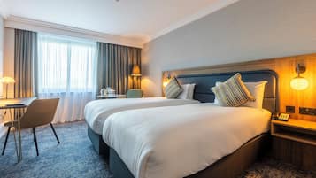 In-room safe, desk, laptop workspace, iron/ironing board