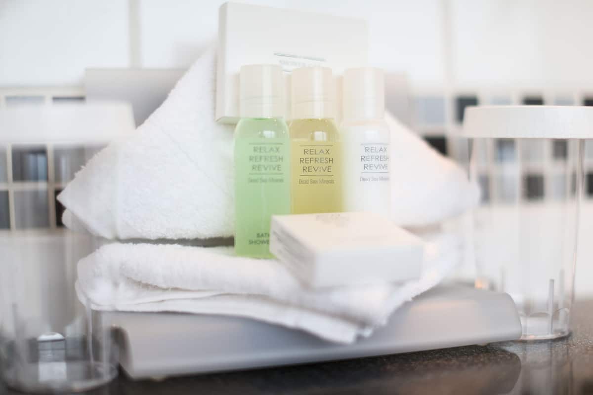 premium room | 1 bedroom, in-room safe, desk, laptop workspace