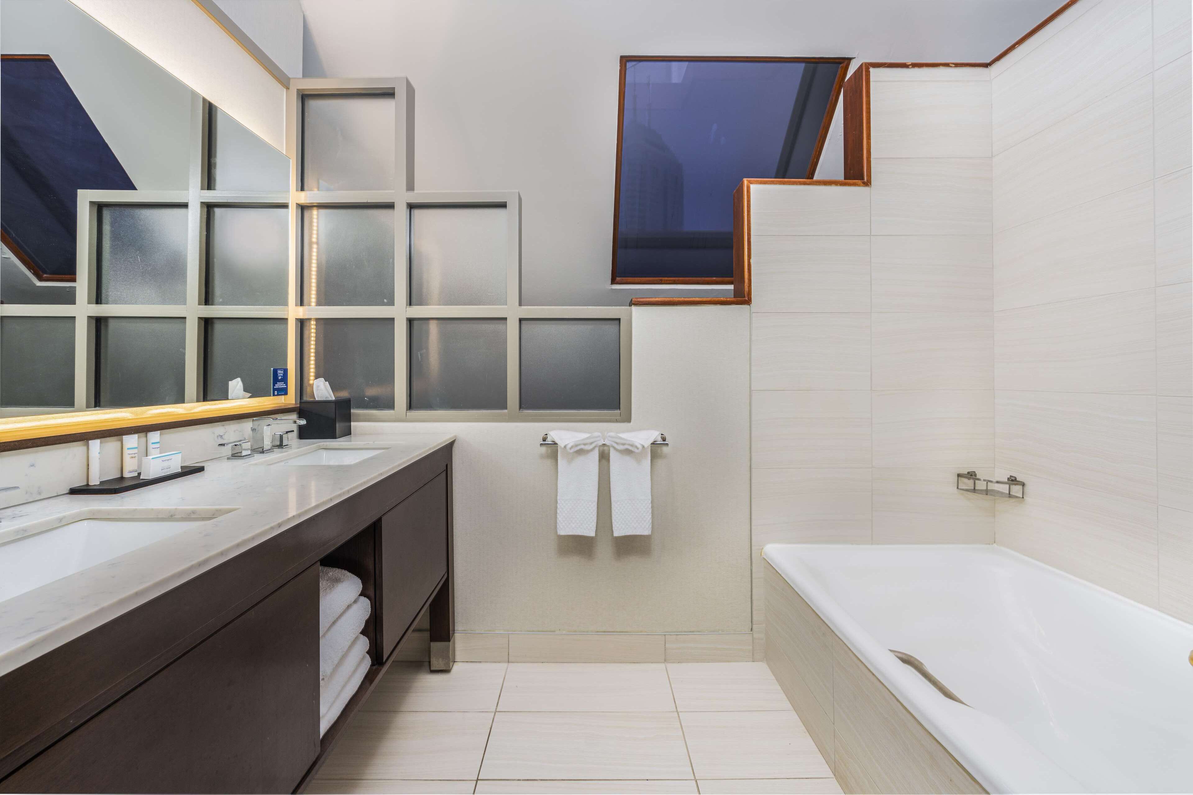 free toiletries, hair dryer, towels, soap