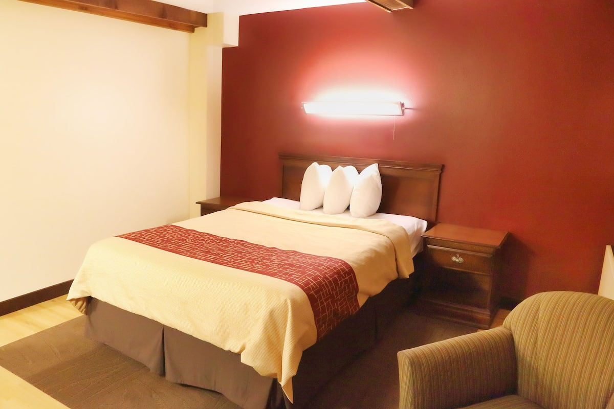 Kamar Standar, 1 Tempat Tidur Queen, Bebas Asap Rokok (Renovated) | Meja kerja, tirai kedap cahaya, dan setrika/meja setrika