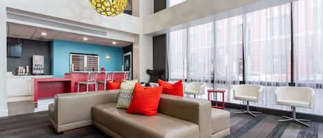 Sala de estar en el lobby