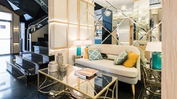 Sitzecke in der Lobby