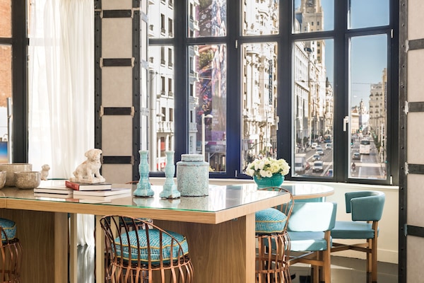 Blick von der Unterkunft