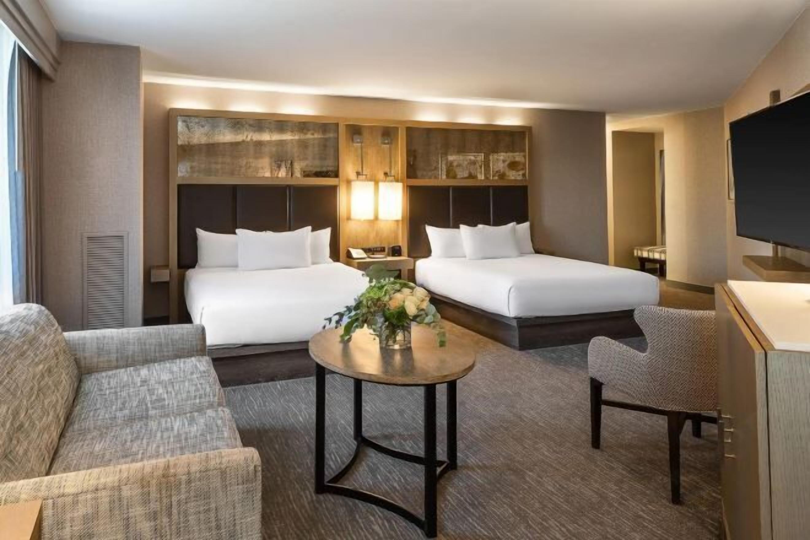 Biancheria da letto di alta qualità, cassaforte in camera