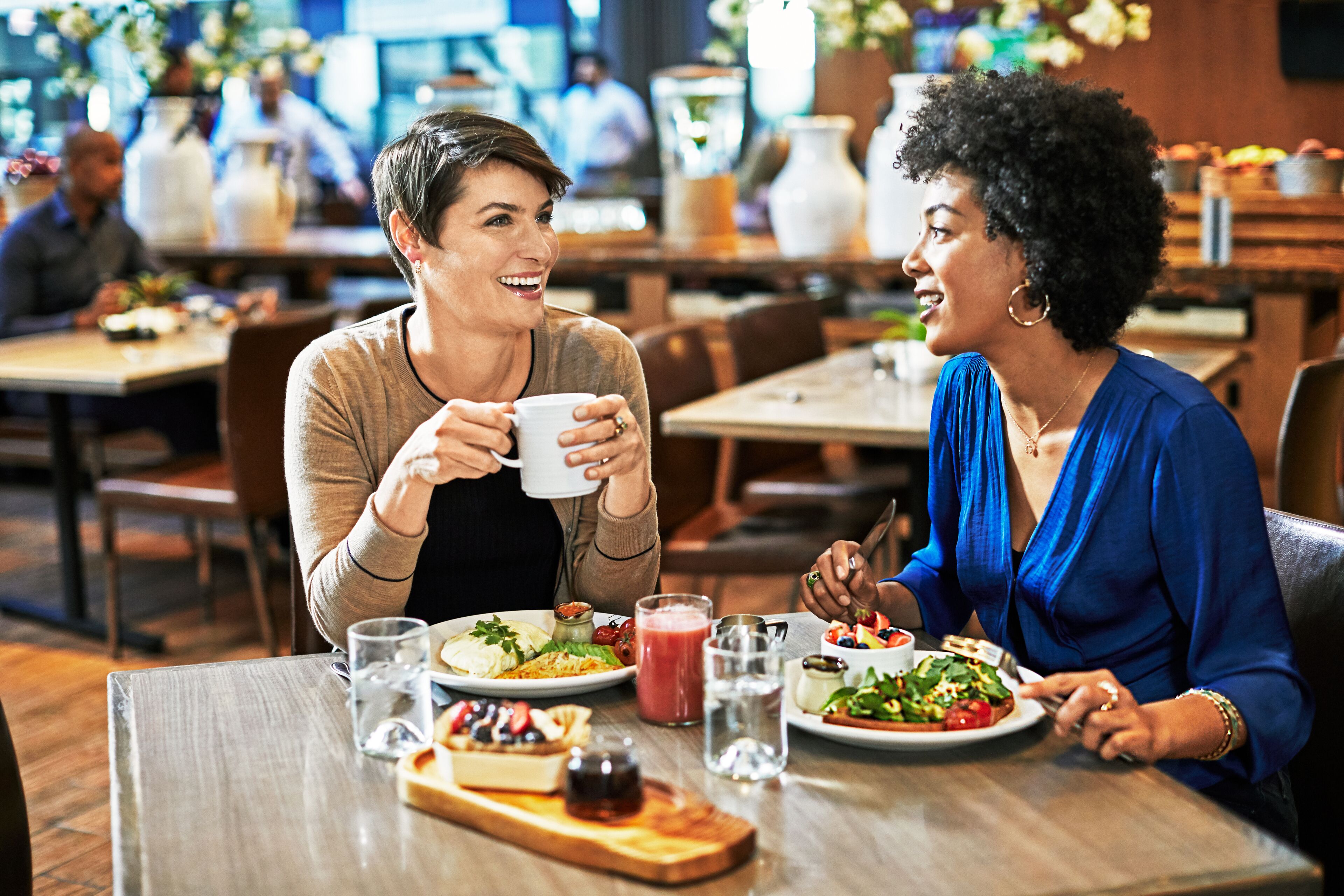 Daily cooked-to-order breakfast for a fee