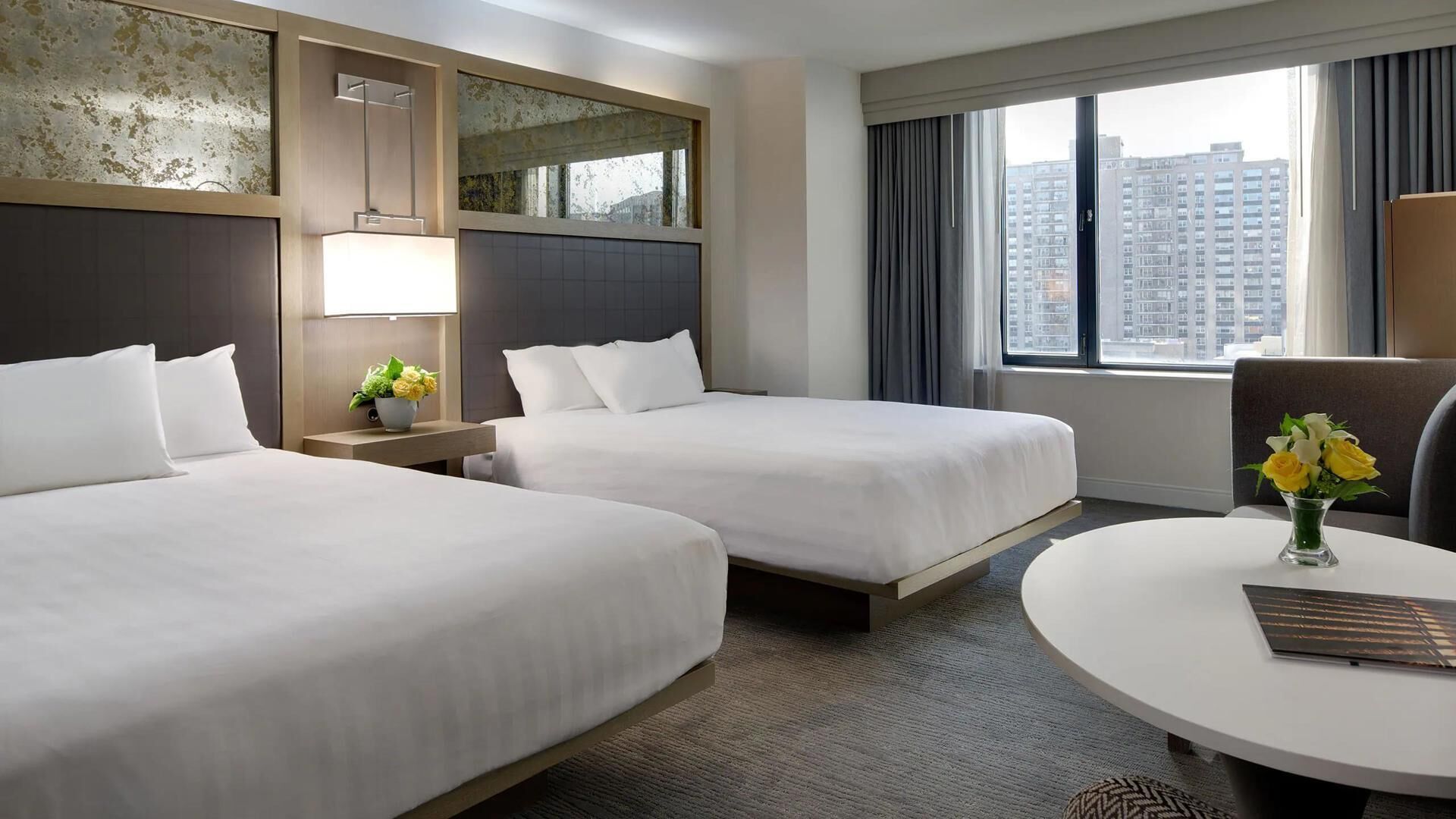 Premium bedding, down comforters, in-room safe, blackout drapes