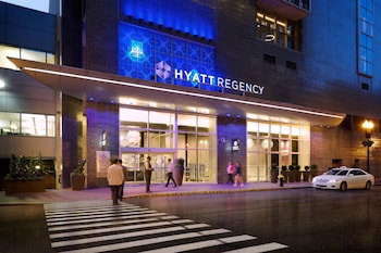 Hotel Exterior at Hyatt Regency Boston