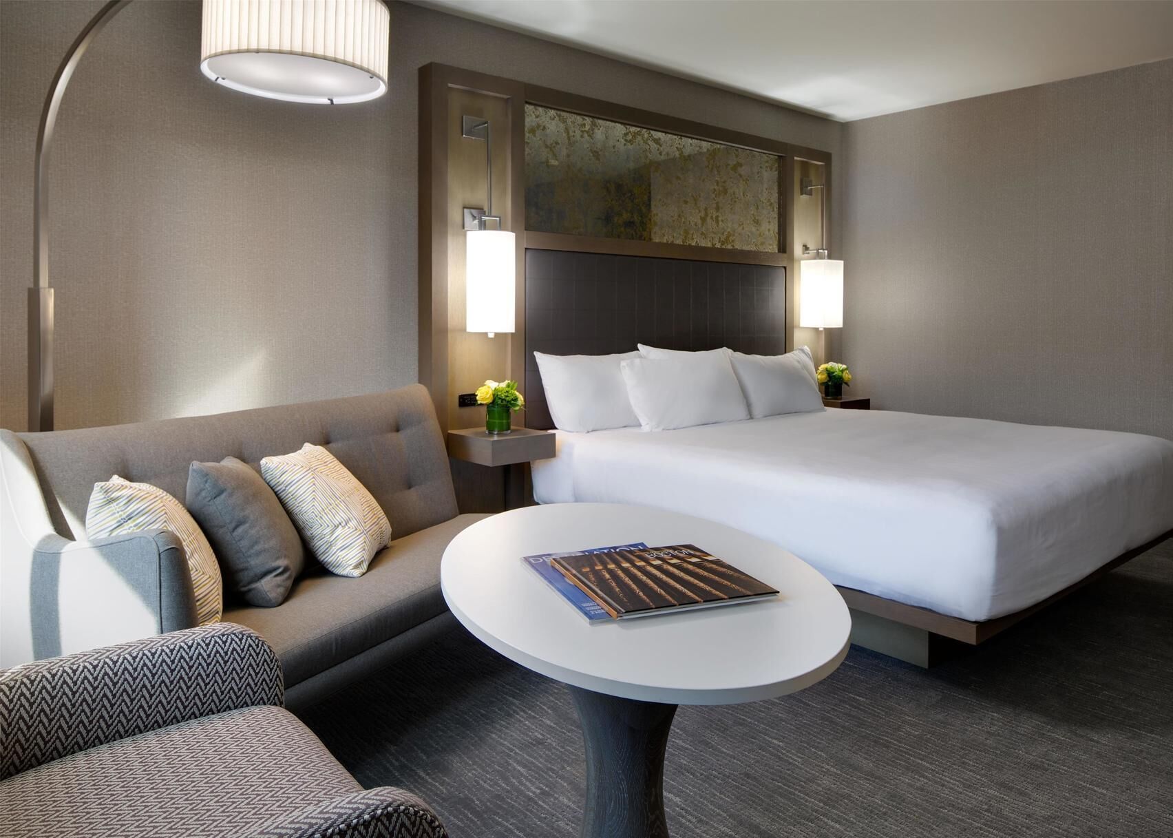 Premium bedding, down comforters, in-room safe, blackout drapes