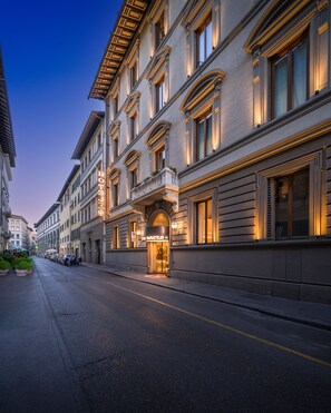 Fassade der Unterkunft