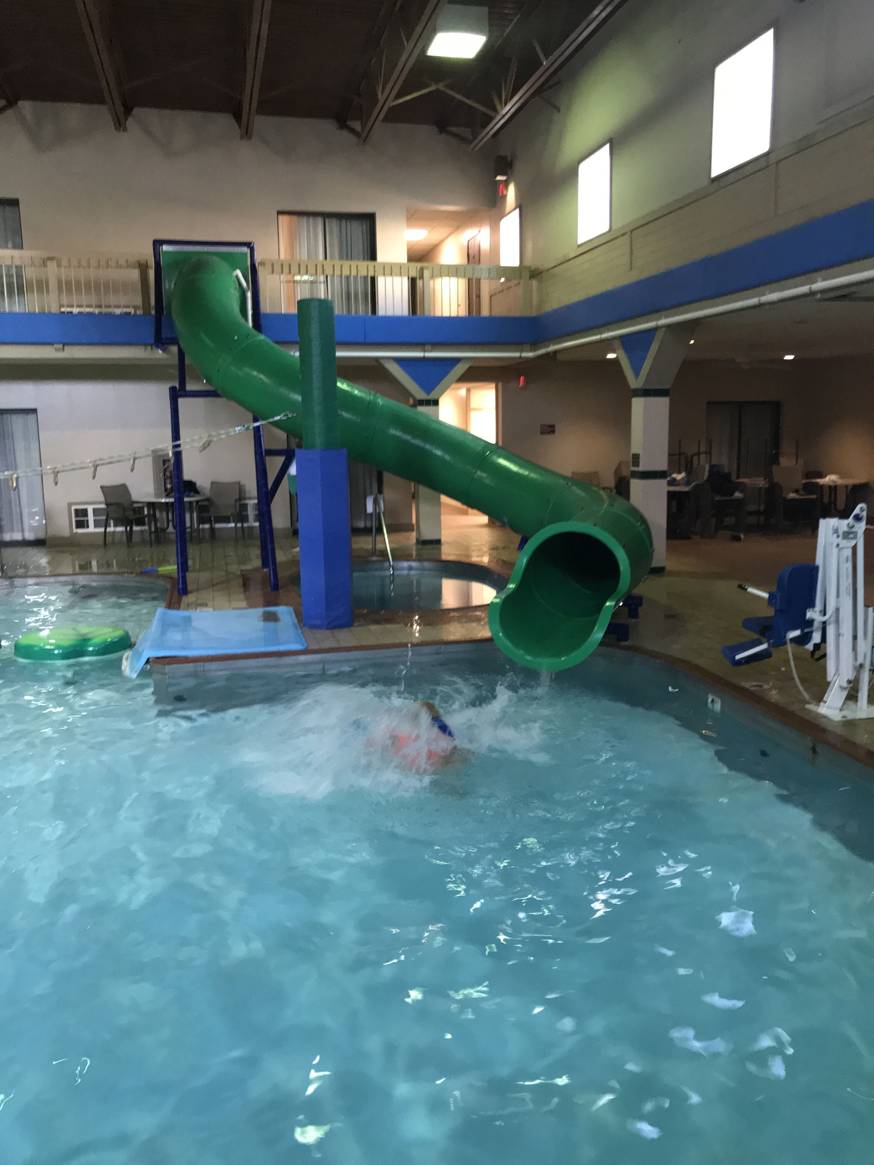 indoor pool, pool loungers