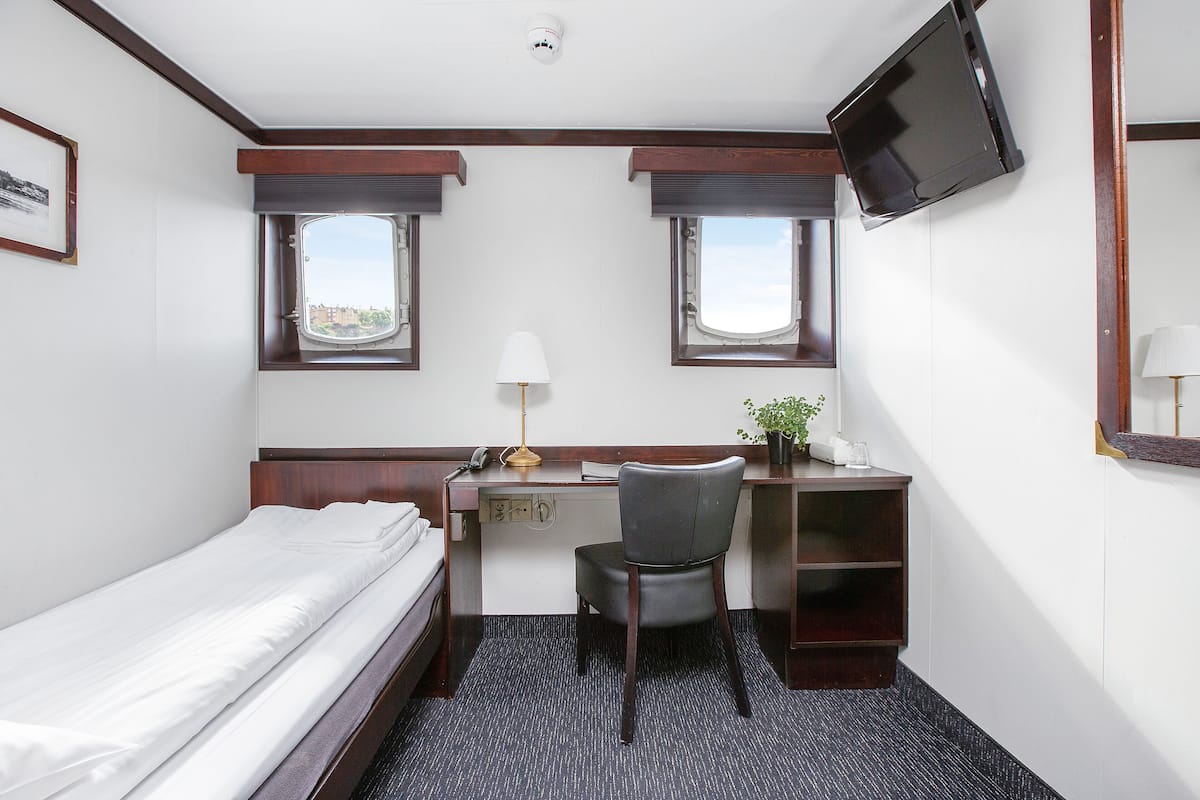 Single Cabin, Sea View | Setrika/meja setrika, Wi-Fi gratis, dan didekorasi berbeda-beda