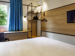 Premium bedding, pillowtop beds, individually decorated