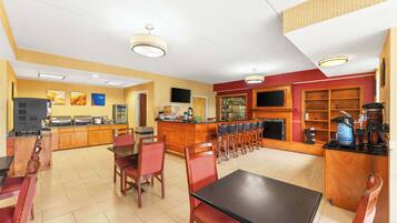 Free buffet breakfast