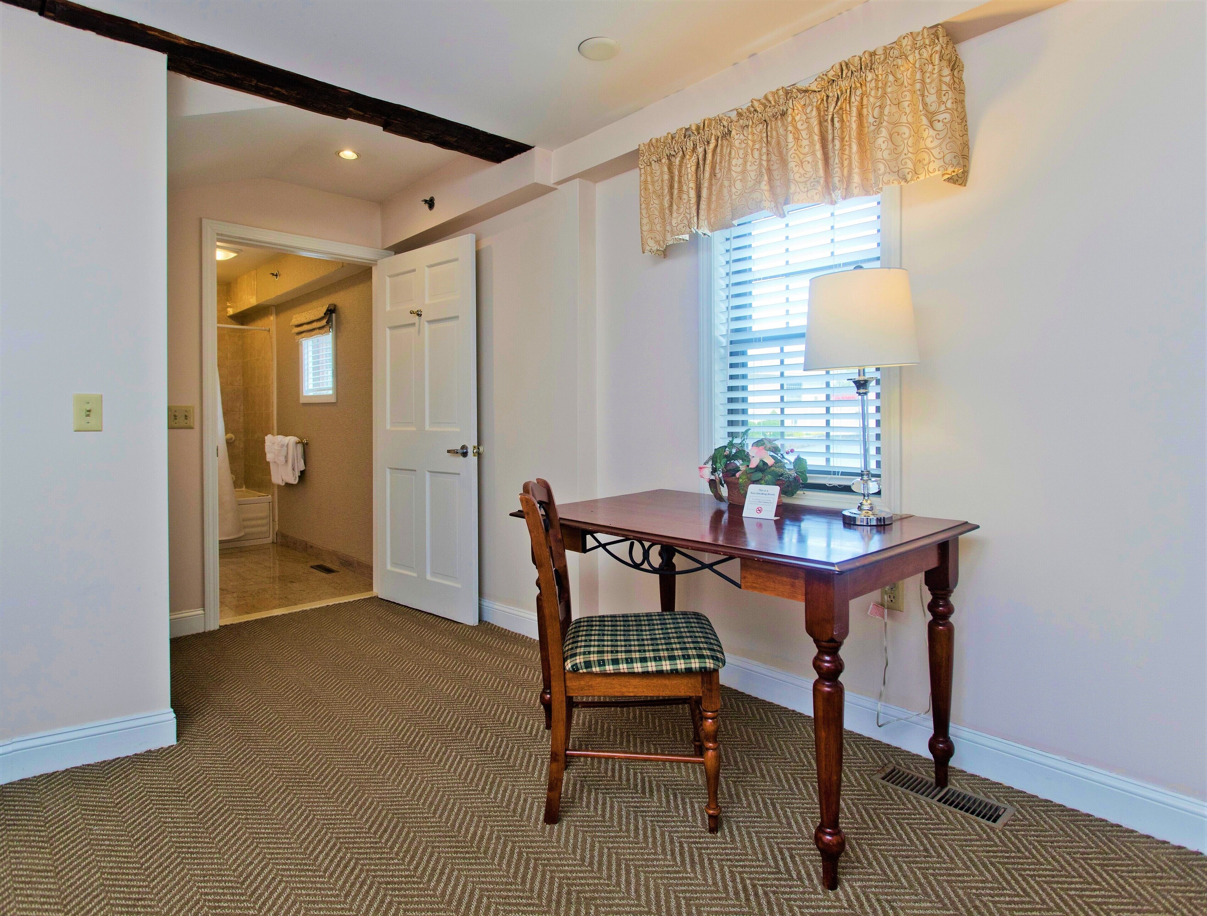 room (junior residential deluxe) | hypo-allergenic bedding, in-room safe, desk, laptop workspace