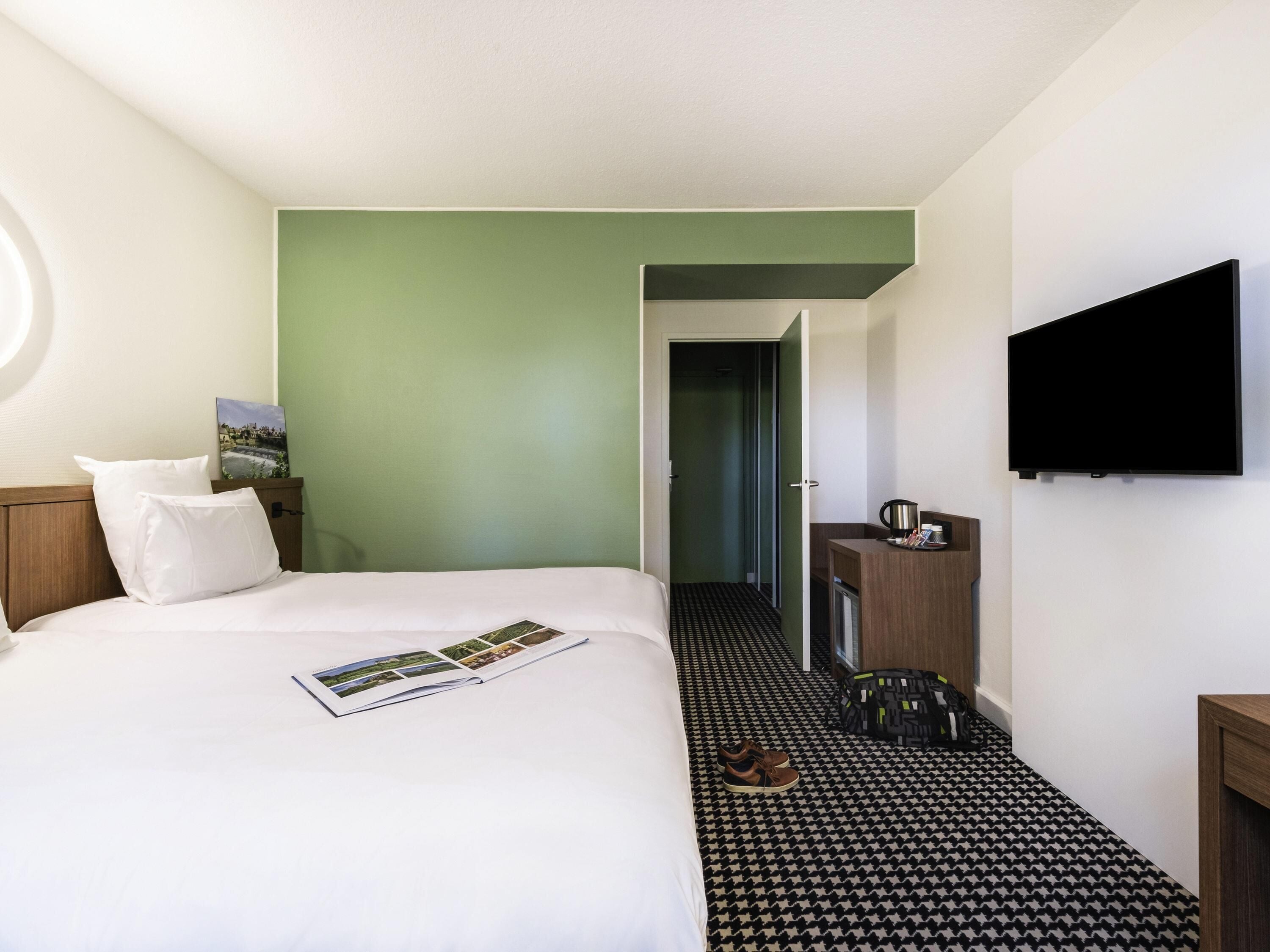 Habitación clásica con 2 camas individuales, 2 camas individuales (avec accès au Spa) | Escritorio, cortinas opacas, sistema de insonorización