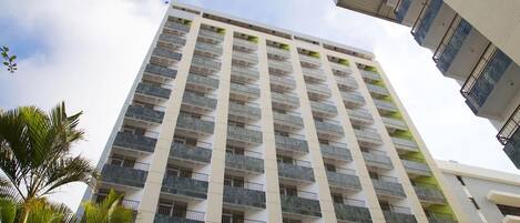 Façade de l’hébergement