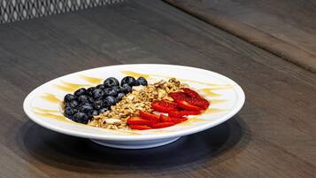 Desayuno completo todos los días (con cargo)