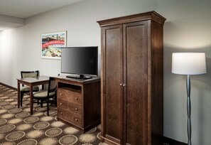 Pillow-top beds, in-room safe, desk, laptop workspace