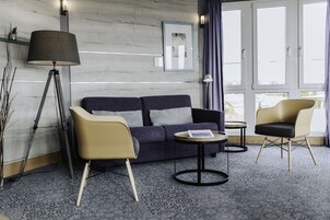 Suite, 1 King Bed | In-room safe, desk, soundproofing, iron/ironing board (on request)