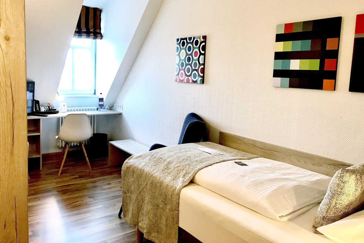 Standard Room, 1 Twin Bed, City View | In-room safe, desk, soundproofing, iron/ironing board (on request)