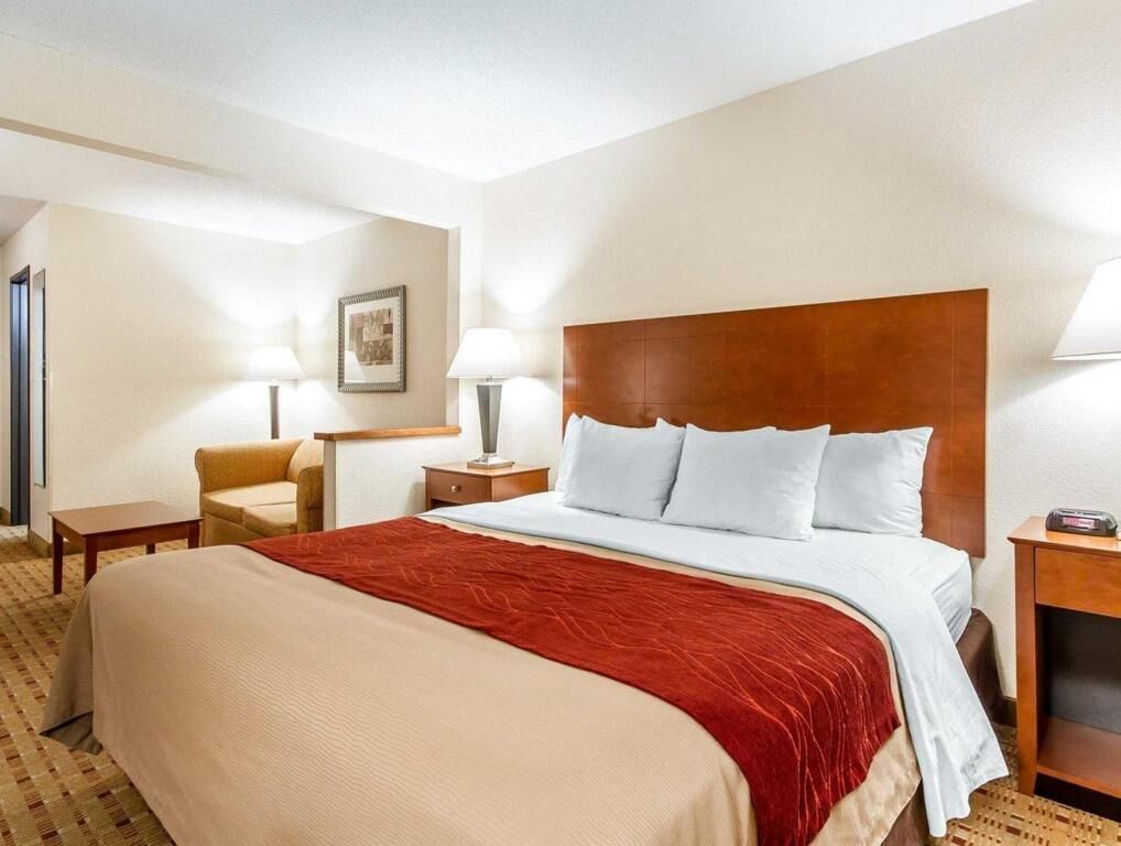 Ropa de cama de alta calidad y tabla de planchar con plancha 