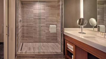 Free toiletries, hair dryer, towels, soap