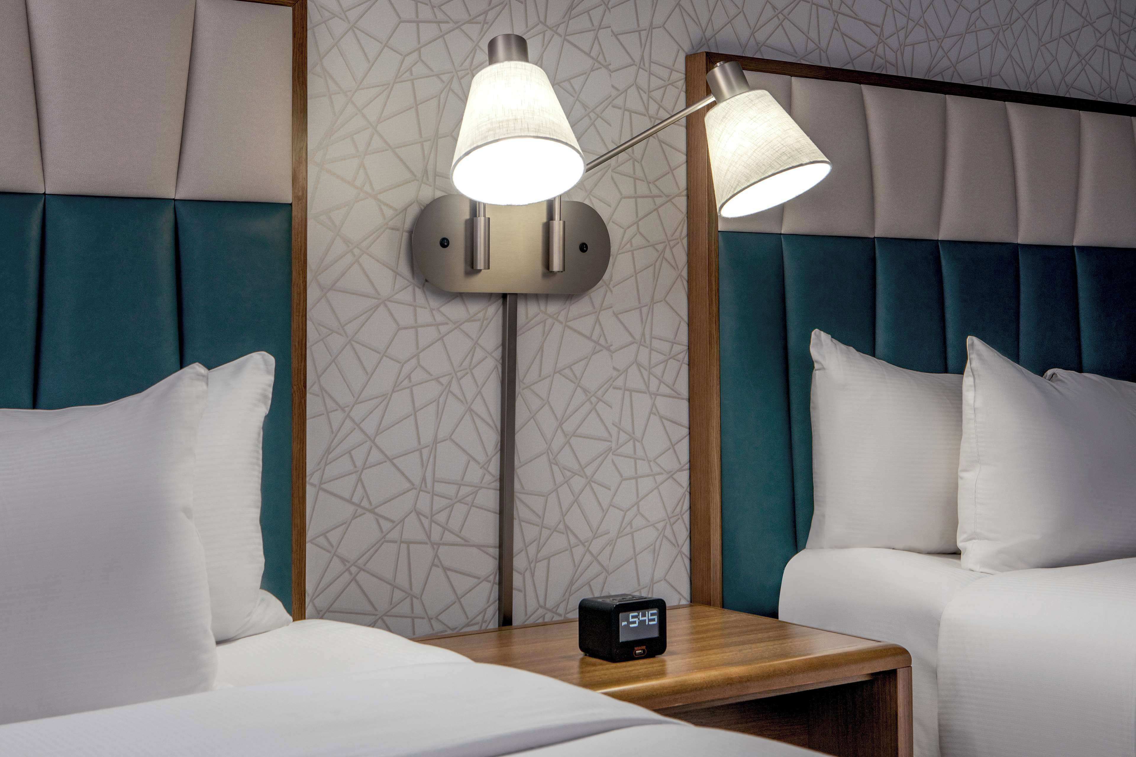 pillow-top beds, in-room safe, desk, laptop workspace